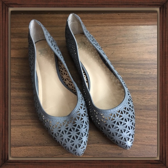 Joe's Jeans Shoes - * ONHOLD*Joe’s Gray Metallic Laser Cut Out Pixie
